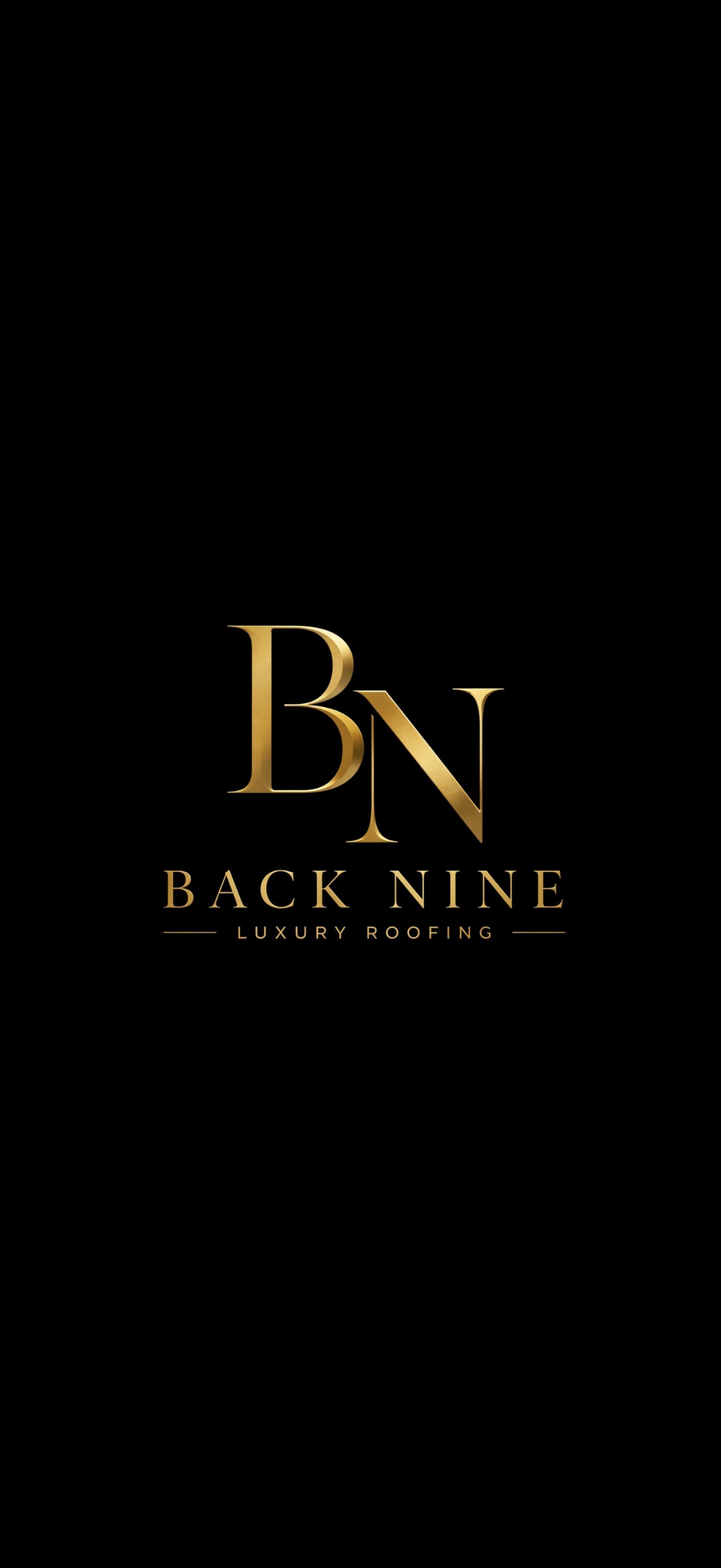 Black Nine Luxury Roofing Logo